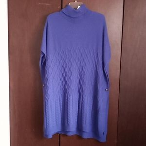 Tunic sweater ponch